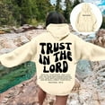 thumbnail image 4 of Womens Hoodie 2025 Long Sleeve Y2K Graphic Christian Hoodies with Pockets Hooded Sweatshirt Hoodie Women Pullover, 4 of 7