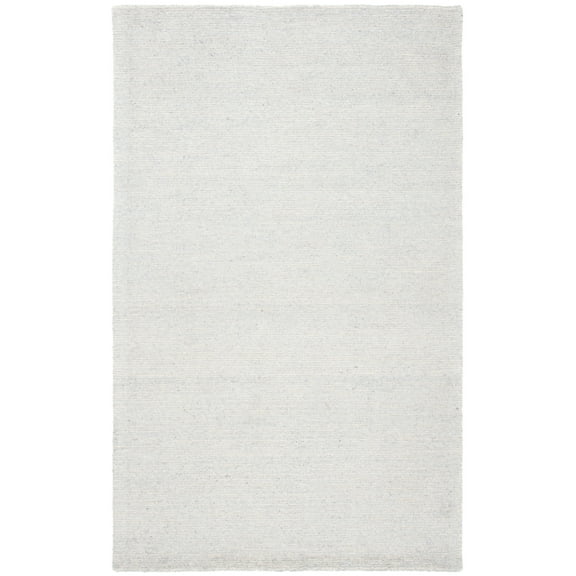 SAFAVIEH Himalaya Walter Solid Area Rug, Silver, 5' x 8'