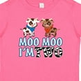thumbnail image 4 of Inktastic Moo Moo I'm 2 with Cute Holstein Cows Boys or Girls Baby T-Shirt, 4 of 5