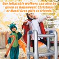 thumbnail image 4 of Andador inflable duradero y seguro, ideal para disfraces y celebraciones, diseño realista con peso ligero llamativo, adecuado para fiestas, celebraciones, juegos de rol, disfraces de escenario,, 4 of 7