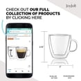 thumbnail image 2 of Tazas de café espresso JoyJolt Savor con aislamiento de doble pared, 160 ml, 2 unidades, 2 of 6