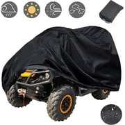 Indeed BUY Waterproof ATV Cover, 420D Heavy Duty 4 Wheeler Cover, All Weather Protection Fits Polaris Kawasaki Yamaha Suzuki Honda, 102'' x44'' x 48''
