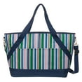 Dabney Lee Insulated Picnic Tote In Stripe