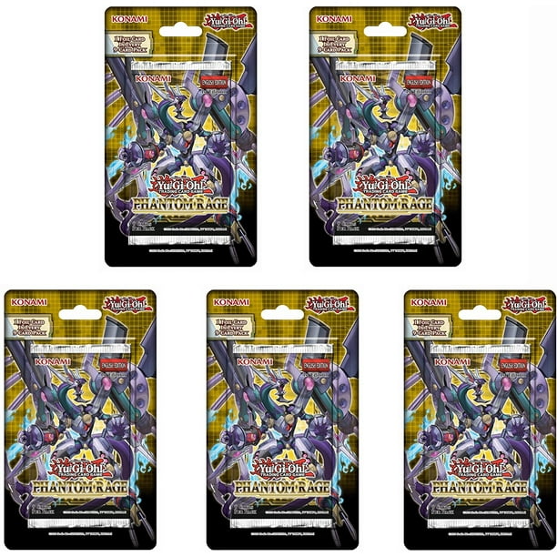 yu gi oh phantom rage blister pack 5 packs walmart com fpa packaging
