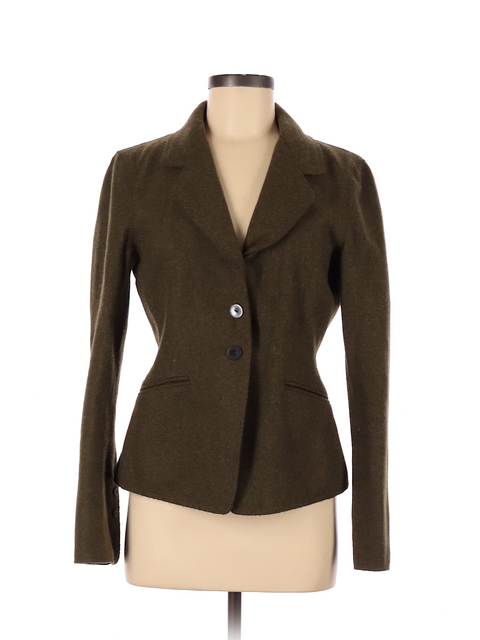 Anne Klein - Pre-Owned Anne Klein Women's Size 6 Wool Blazer - Walmart ...