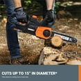 thumbnail image 4 of Worx WG322 20V Power Share 10" Cordless Chainsaw with Auto-Tension, 4 of 13