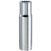 CRAFTSMAN Deep Socket, SAE, 1/2-Inch Drive, 1/2-Inch, 12-Point (CMMT47521)