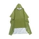 thumbnail image 4 of Poncho de lluvia con capucha para hombre y mujer, jersey con cordón y funda impermeable. Verde, 4 of 9