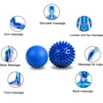 thumbnail image 3 of Massage ball set,spiky massage ball and lacrosse balls，deep massage, self-massage, for muscle relaxation, 3 of 7