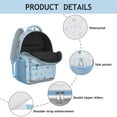 thumbnail image 4 of Fire Truck Design Waterproof School Backpack - Durable & Lightweight with Spinal Support, Stylish Daypack for Teens, 4 of 6