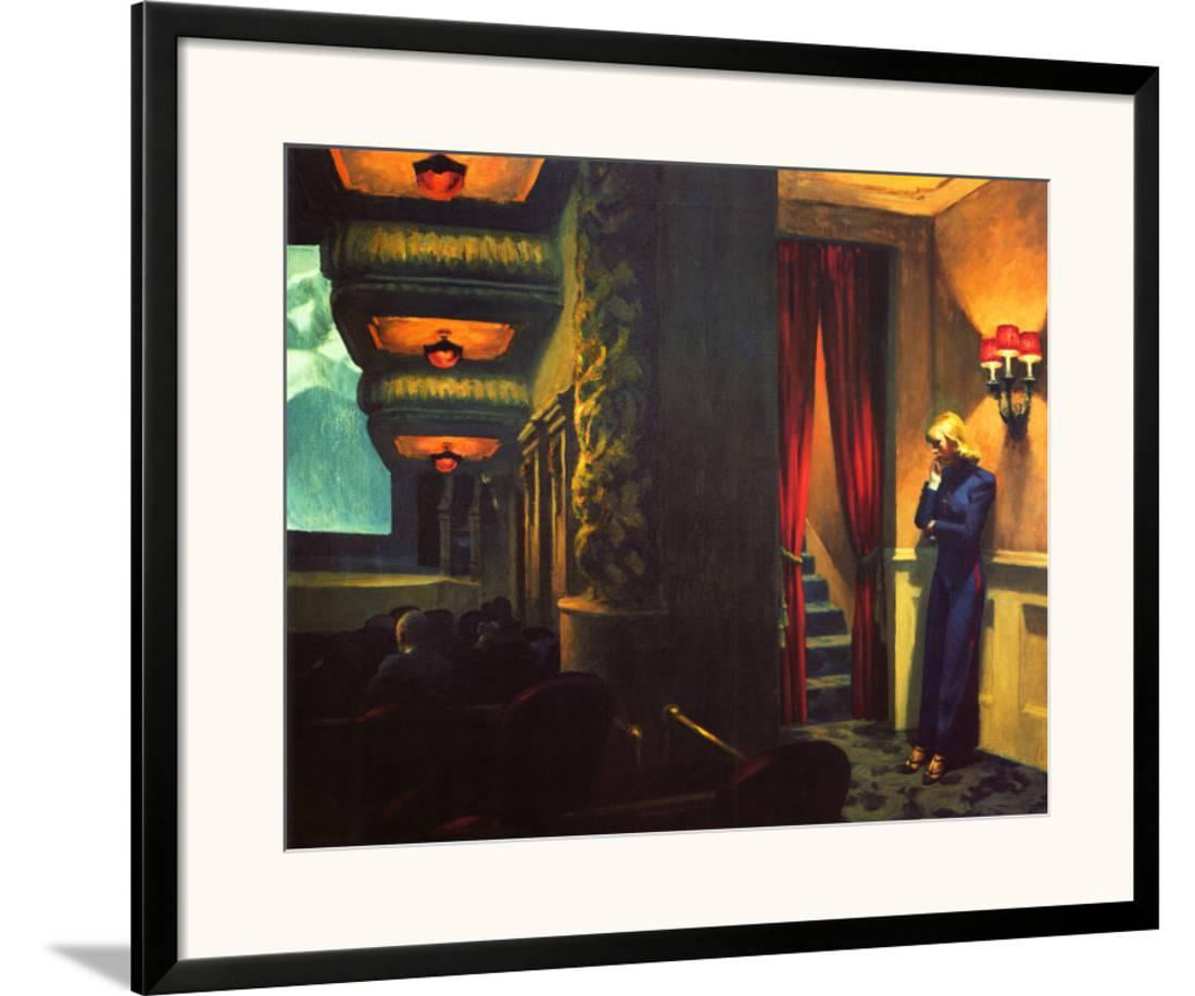 New York Movie-Edward Hopper CANVAS OR PRINT WALL ART