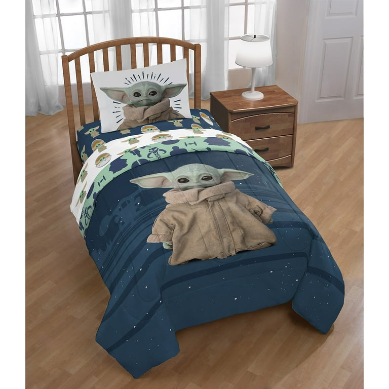 Baby Yoda, The Child Piece Twin Bed-in-a-Bag, 100% Microfiber