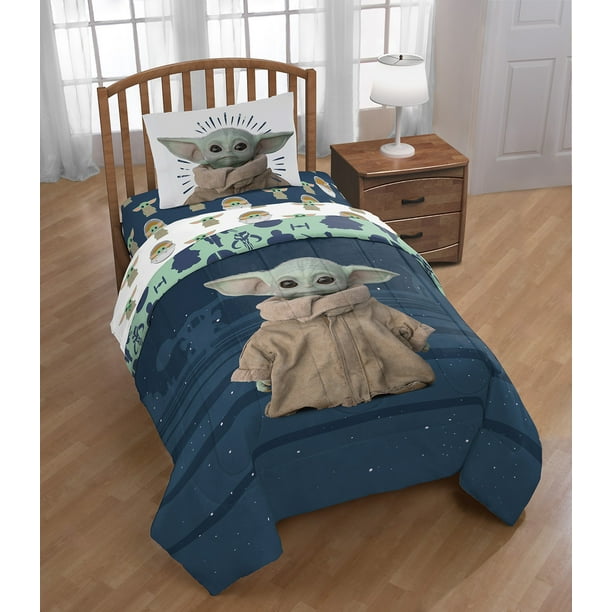The Mandalorian Child Twin Bed Set, Twin Bed Set For Little Girl