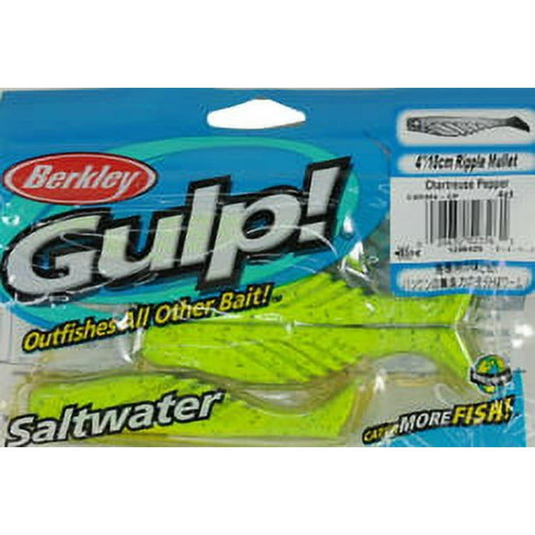 Berkley Gulp! Saltwater Ripple Mullet Soft Bait 