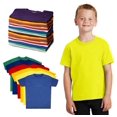 thumbnail image 5 of BILLIONHATS 24 Pack Kids Cotton Tshirts Bulk, Wholesale Unisex Children Tees, Lightweight Tshirt Packs for Boys Girls, 5 of 7