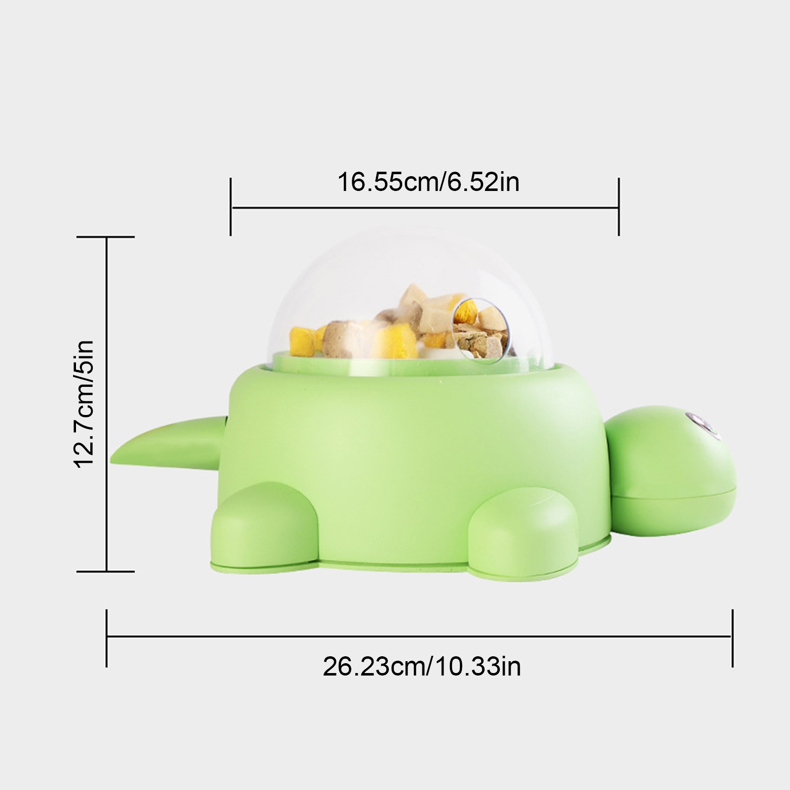 Yesbay Interactive Pet Food Slow Feeder ,Dispenser Slow Feeder Food Puzzle Small Animal Snack Dispenser for Cats Dogs
