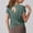 Green, variant on Open Back Slub Workout T Shirt for Woman, Ultra-Light Sheer Quick Dry Athletic Tee Yoga Running Layering Tops