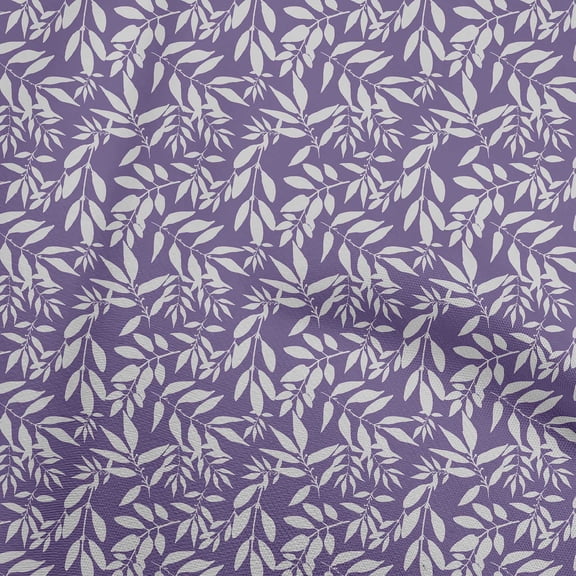 oneOone Polyester Spandex Purple Fabric Floral Dress Material Fabric Print Fabric By The Yard 56 Inch Wide
