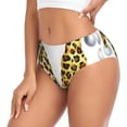 thumbnail image 2 of Balery Leopard Gnomes Ropa Interior de Algodón para Mujer con Dibujo – Braguitas Cómodas y Elásticas, Estilo Clásico-X-Small, 2 of 6