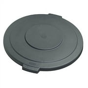 Carlisle Bronco Round Waste Container Lid 10 Gallon Gray - 34101123