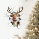 thumbnail image 5 of Uuiauoio Christmas Decor, Christmas Window Clings, Snowflake Window Stickers Decals with Santa Claus Reindeer, PVC Xmas Decorations Clings for Holiday Party Decorations Accessories, 5 of 6