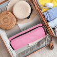 thumbnail image 2 of Hair Tools Storage with Heat Resistant Mat- Solid Color Pastel Printed Curling Iron Travel Bag/Flat Iron Case for Women, 2 of 8
