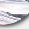 thumbnail image 2 of Designart 'Circle Marble II' Geometric Metal Circle Wall Art, 2 of 3