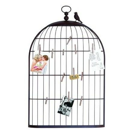 Unique Photo Holder As A Charming Bird Cage