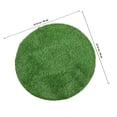 thumbnail image 4 of OULII simulated grass Circular Fake Grass Mat Green Plastic No Maintenance Required 1Pcs, 4 of 5