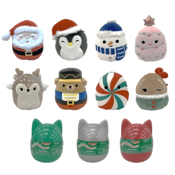 Squishmallows Original 4-inch Holiday Mystery Plush - Little Child's Ultra Soft Plush