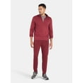 thumbnail image 2 of Athletic Works Men's and Big Men's ButterCore Soft Quarter-Zip Pullover Shirt, Sizes S-3XL, 2 of 5