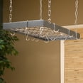 thumbnail image 3 of Rogar 2301 Rectangle with grid - Hammered Steel/Chrome, 3 of 5