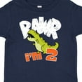 thumbnail image 4 of Inktastic Rawr I'm 2 Baby Tyranosaurus Rex Boys or Girls Toddler T-Shirt, 4 of 5
