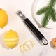 thumbnail image 4 of Cuchillo de canal, cuchillo de canal triangular de acero inoxidable con lazo para colgar, herramientas multifuncionales para pelar frutas para el hogar, barra de cocina, 4 of 5