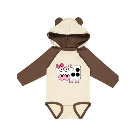 

Inktastic Cow Lover Gifts Gift Baby Girl Long Sleeve Bodysuit