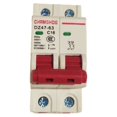 thumbnail image 1 of 230V Home Hotel Circuit Breaker Replacement Bedroom Single Handle Power Main Switch Controller Component Accessories 16A, 1 of 7