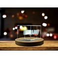 thumbnail image 2 of Nancy | Names Art 3D Engraved Crystal, 2 of 6