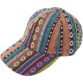 thumbnail image 1 of Gorra de béisbol estilo étnico para mujer y hombre, gorra de béisbol unisex con visera decorativa., 1 of 7