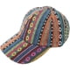 thumbnail image 1 of Gorra de béisbol estilo étnico para mujer y hombre, gorra de béisbol unisex con visera decorativa., 1 of 7