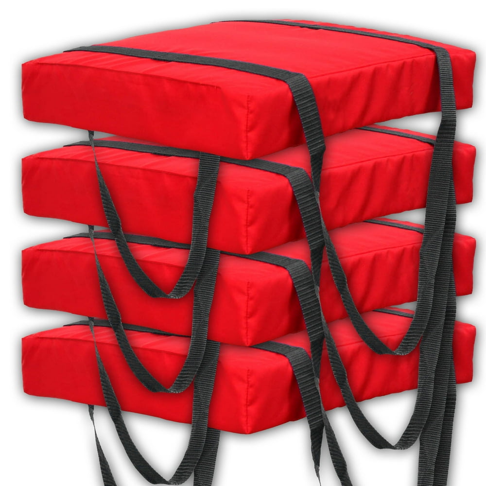 Type IV Boat Cushion USCG Approved Throwable Flotation Device Red