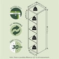 thumbnail image 5 of Scranton & Co Reversible 4-Cube Bookcase with Thick Frame in Sage Green, 5 of 6