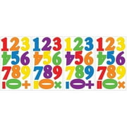 RoomMates Colorful Primary Numbers Peel and Stick Wall Decal 10" x 18" RMK1280SCS