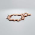 thumbnail image 3 of Ekena Millwork 11 1/8"W x 7 3/8"H x 3/8"T Extra Small Cordova Decorative Fretwork Wood Wall Panels, Cherry, 3 of 6