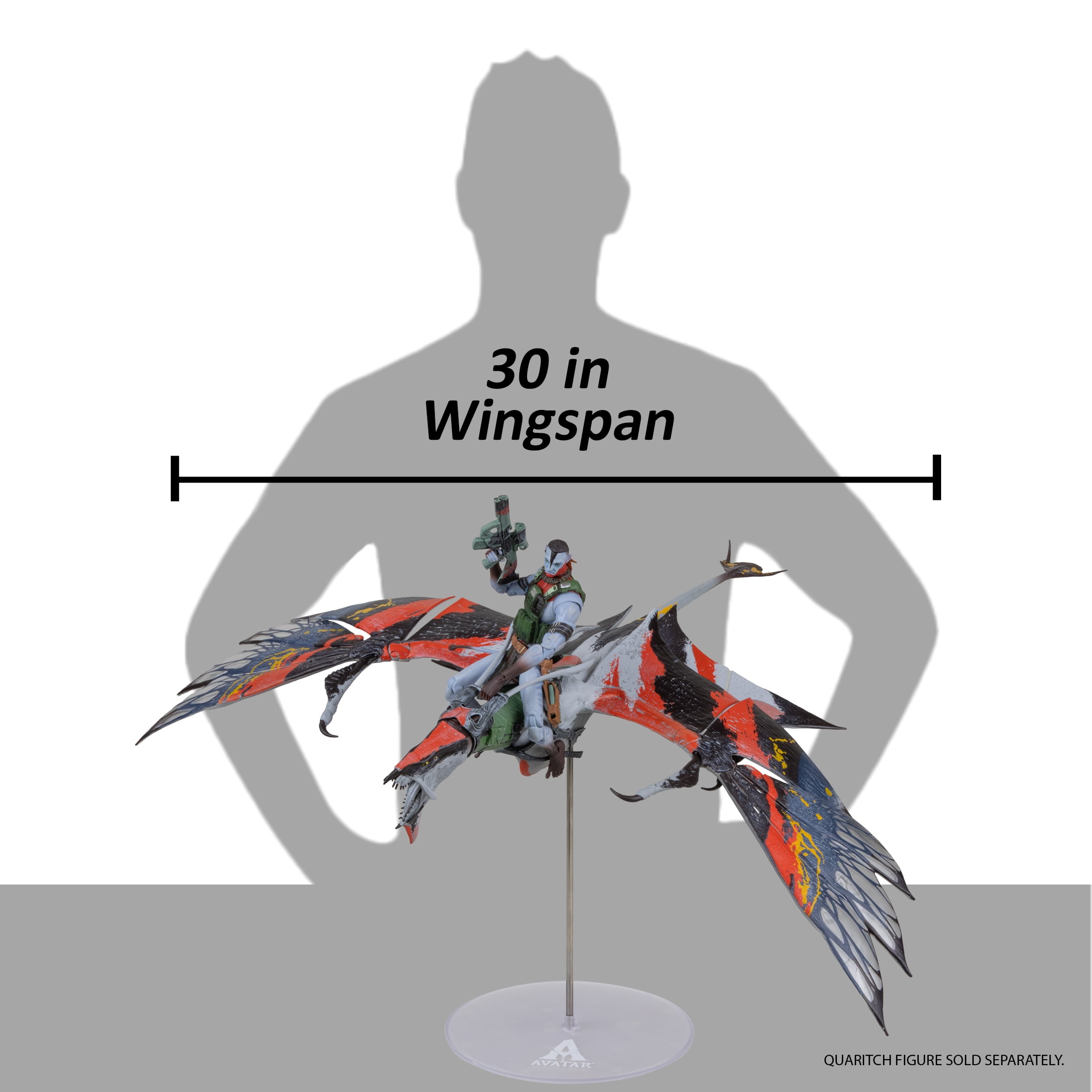 Avatar: Fire and Ash Quaritch's Mega Banshee - McFarlane Toys