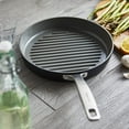 thumbnail image 2 of GreenPan Chatham Healthy Ceramic Nonstick 11" Round Grillpan, Gray, 2 of 5
