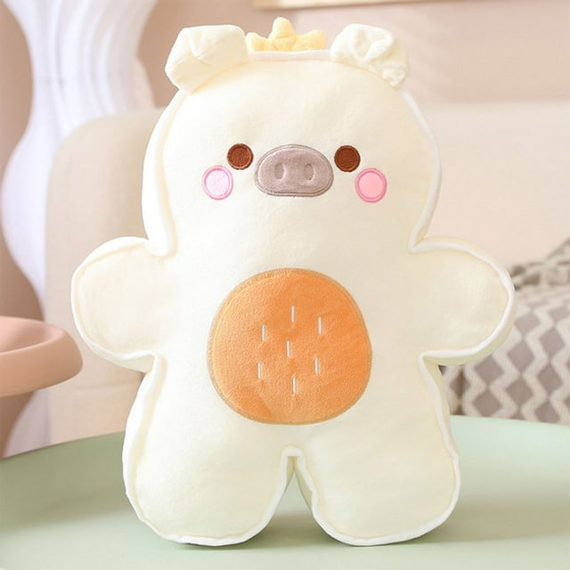 Adorable Gingerbread Man Plush Dolls Anti-wrinkle Plush Material Suitable for Children Kid Baby