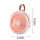 thumbnail image 3 of Ventilador portátil para acampar con luces LED | Recargable por USB, funciona con pilas, para tienda de campaña, coche o autocaravana | 2400 mAh, 4 velocidades, rotación de 360° | Para emergencias y, 3 of 8