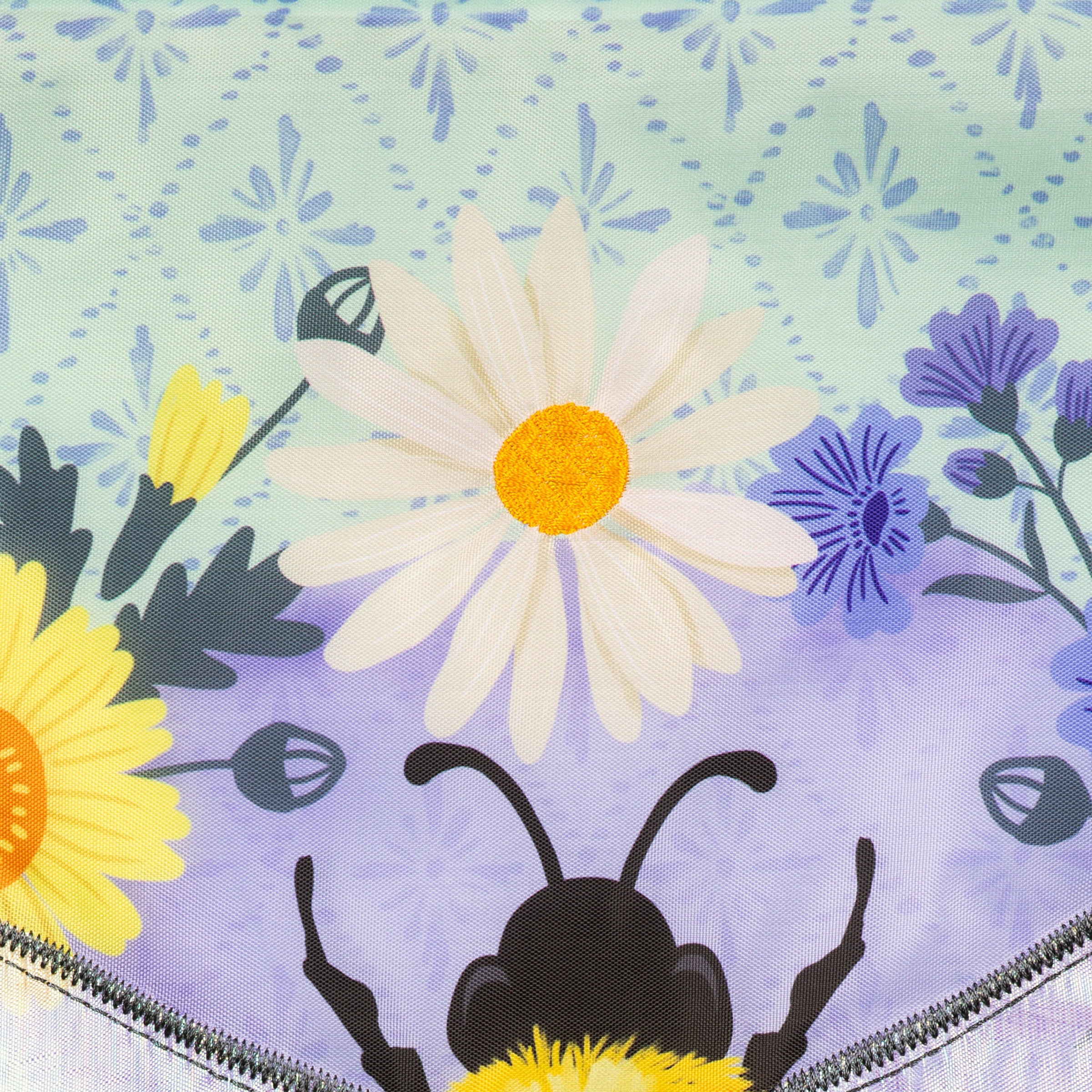 Meadow Creek 11.5" x 18" Spring Bee and Flower Outdoor Yard Flag