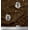 Brown, variant on Soimoi Cotton Duck Fabric Star & Owl Bird Print Sewing Fabric Yard 42 Inch Wide