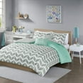 thumbnail image 4 of Intelligent Design Nadia Comforter Set in Aqua, 4 of 6